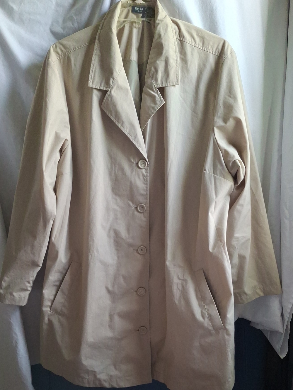 Classic Women's Beige Trench Coat - Mossimo